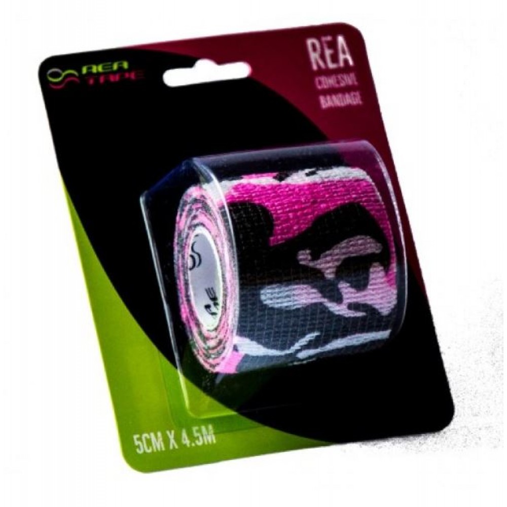 Sof Επίδεσμος 5cm X 4,5m Rea Tape Ροζ Παραλλαγής (150.101.CP)