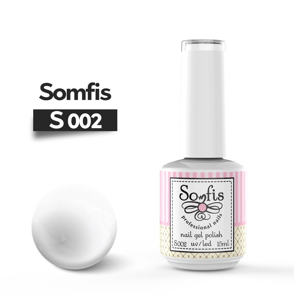 Somfis Ημιμόνιμο Βερνίκι Νυχιών S002 ,15ml
