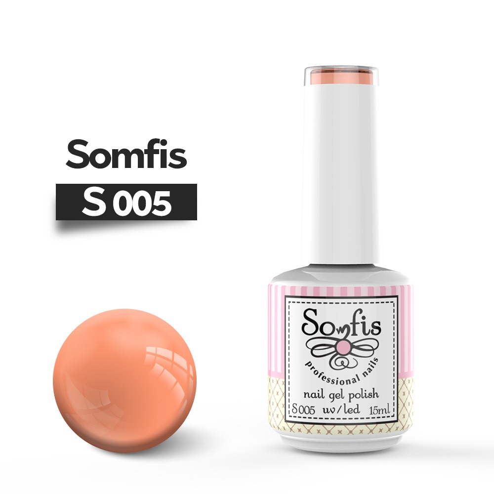 Somfis Ημιμόνιμο Βερνίκι Νυχιών S005 ,15ml