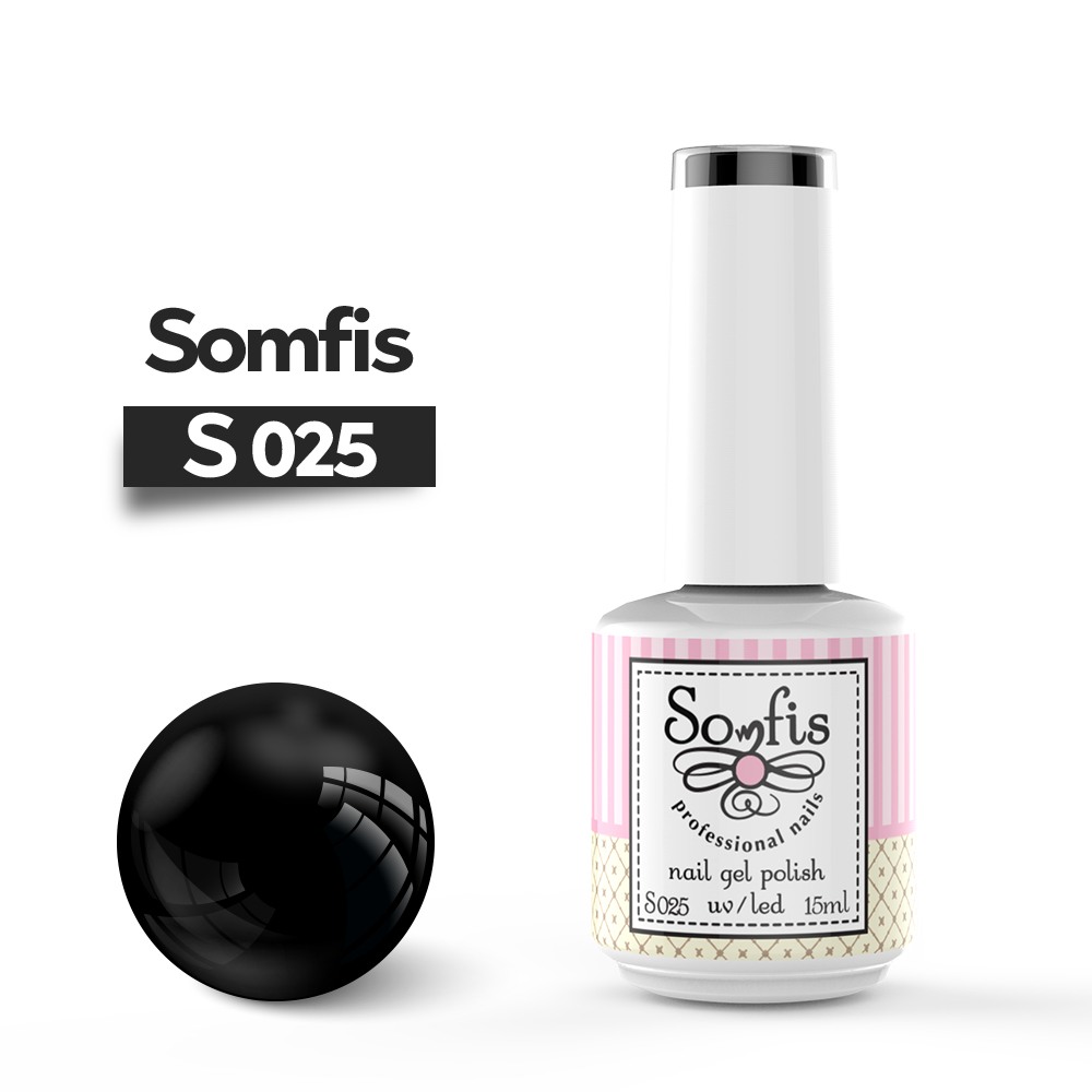 Somfis Ημιμόνιμο Βερνίκι Νυχιών S025 ,15ml