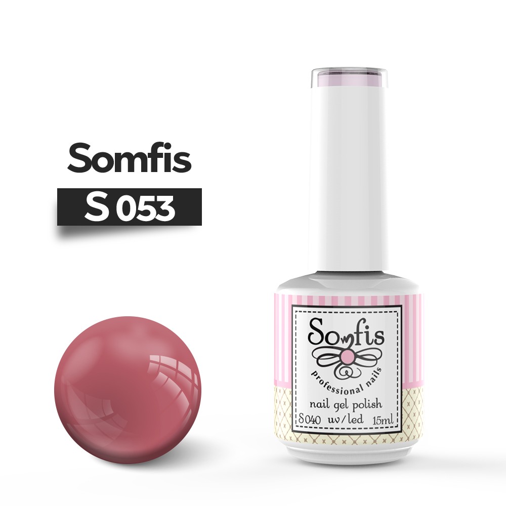 Somfis Ημιμόνιμο Βερνίκι Νυχιών S053 ,15ml