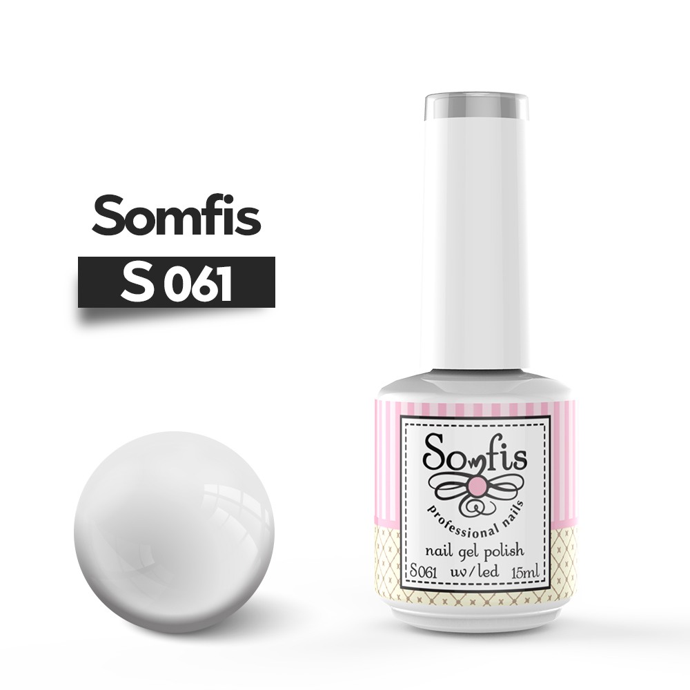 Somfis Ημιμόνιμο Βερνίκι Νυχιών S061 ,15ml