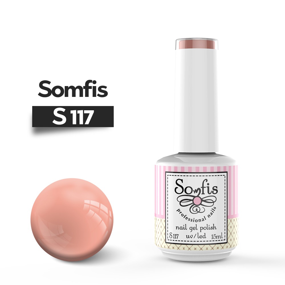 Somfis Ημιμόνιμο Βερνίκι Νυχιών S117 ,15ml
