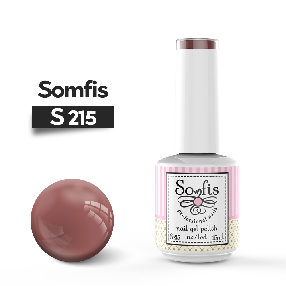 Somfis Ημιμόνιμο Βερνίκι Νυχιών S215 ,15ml *