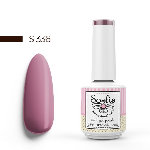 Somfis Ημιμόνιμο Βερνίκι Νυχιών S336 ,15ml *