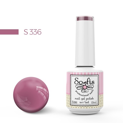 Somfis Ημιμόνιμο Βερνίκι Νυχιών S336 ,15ml *