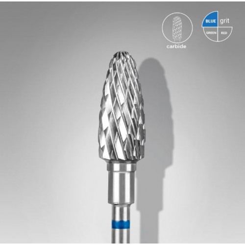 St Staleks Pro Φρέζα Αφαίρεσης Καρβιδίου Μπλε Corn 6mm/14mm FT90B060/14