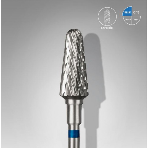 St Staleks Pro Φρέζα Αφαίρεσης Καρβιδίου Μπλε Frustum 6mm/14mm FT70B060/14