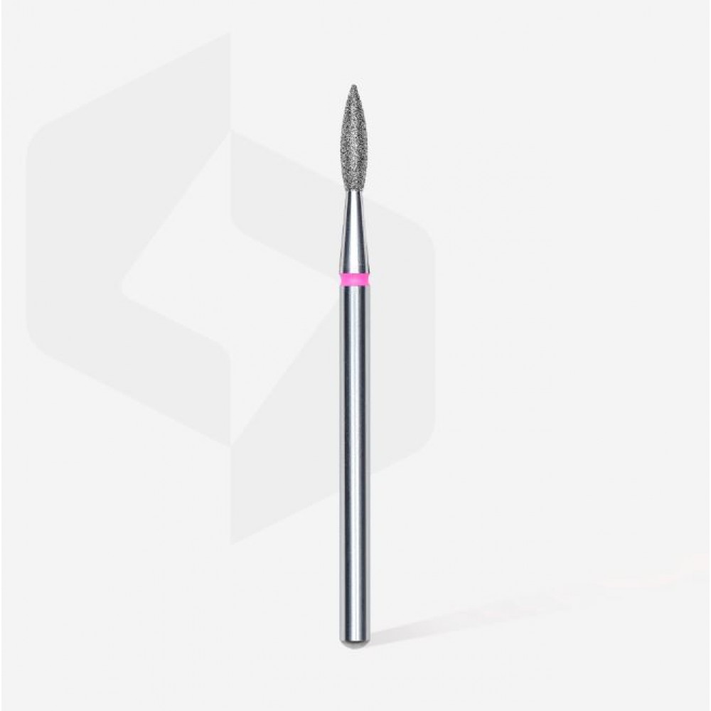 ST Staleks Pro Φρέζα Επωνυχίων Pointed Flame Kόκκινη 2,1mm/8mm