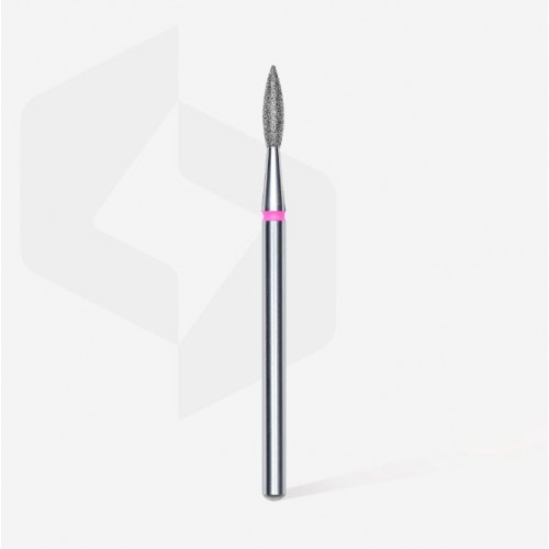 St Staleks Pro Φρέζα Επωνυχίων Pointed Flame Kόκκινη 2,1mm/8mm FA11R021/8