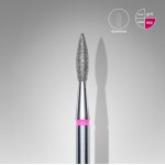 ST Staleks Pro Φρέζα Επωνυχίων Pointed Flame Kόκκινη 2,1mm/8mm