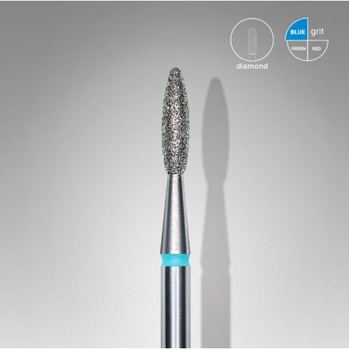 St Staleks Pro Φρέζα Επωνυχίων Flame Mπλε 2,1mm/8mm FA10B021/8