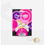 Staleks Pro Ανταλλακτικά Αυτοκόλλητα Pads Expert Pododisc  L 100 Grit 25mm (PDFS-25-100w), 50 τμχ