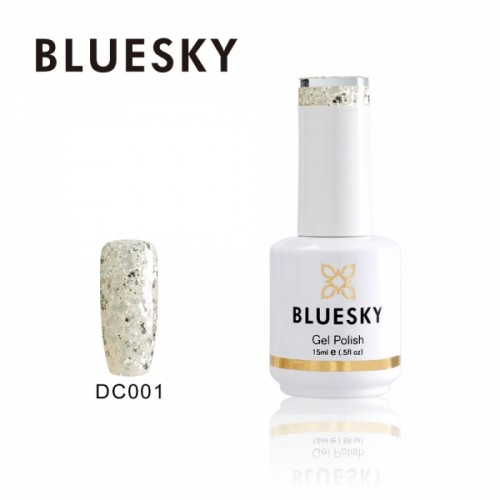 Bluesky Ημιμόνιμο Βερνίκι Νυχιών Sparkling Dc01 ,15ml