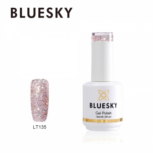 Bluesky Ημιμόνιμο Βερνίκι Νυχιών Sparkling Lt135 ,15ml