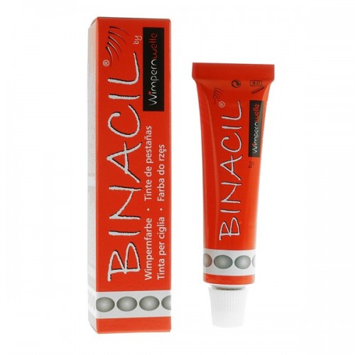 Binacil Μόνιμη Βαφή Βλεφαρίδων & Φρυδιών Light Black 15Gr (W23953)