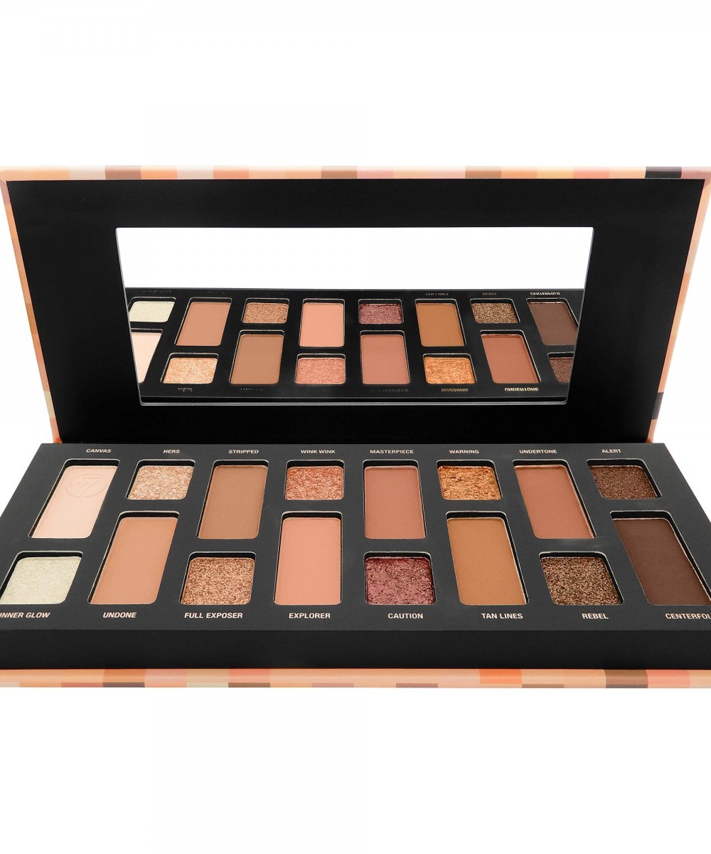 W7 Nudification Pressed Pigment Palette