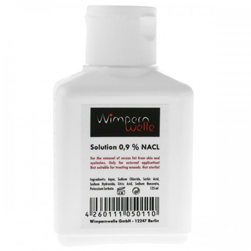 Wimpernwelle Solution Chloride Nacl 0,9% ( Χλωριούχο Νάτριο) 125ml (W10330)
