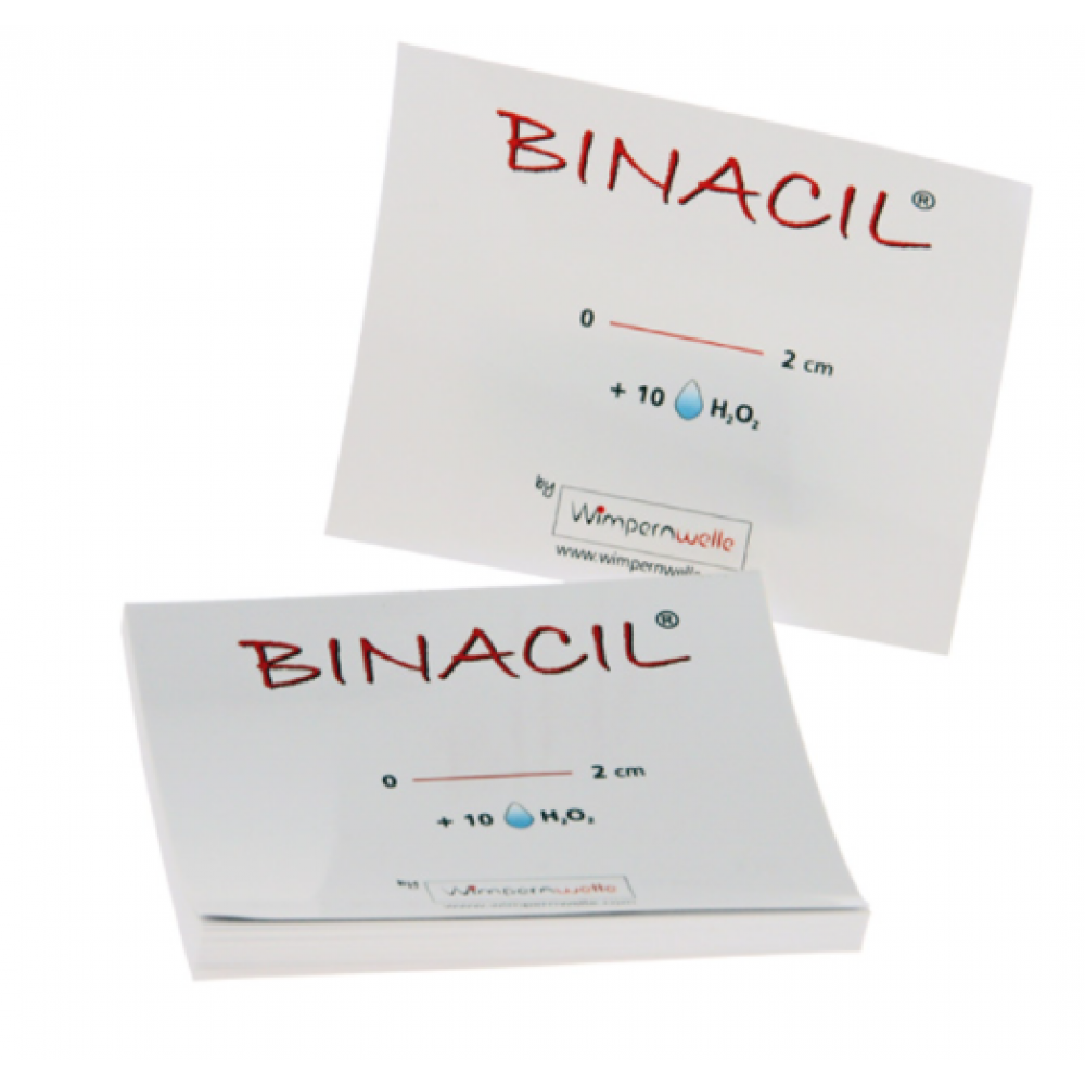 Binacil Mixing Block Βαφής Βλεφαρίδων Φρυδιών 50τεμ. (W 396-7)