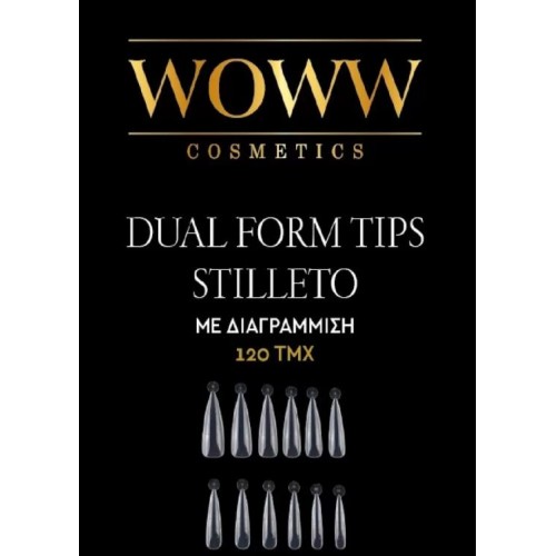 Woww Dual Tips Stiletto 120 τμχ