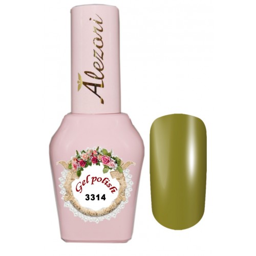 Alezori Ημιμόνιμο Βερνίκι Νυχιών Gel Polish №3314 Λαδί ,15ml