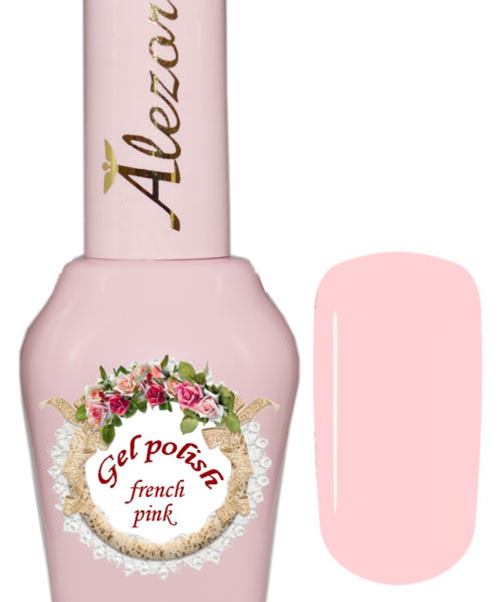 Alezori Ημιμόνιμο Βερνίκι Gel Polish French Pink ,15ml