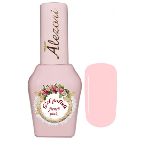 Alezori Ημιμόνιμο Βερνίκι Gel Polish French Pink ,15ml