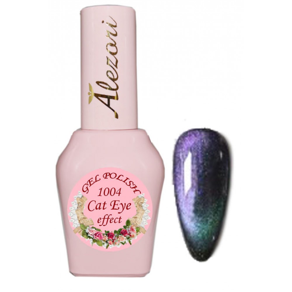Alezori Ημιμόνιμο Βερνίκι Gel Polish Cat Eye 9D 04 (№1004) ,15ml Alezori Ημιμόνιμο Βερνίκι Gel Polish Cat Eye 9D 04 (№1004) ,15ml