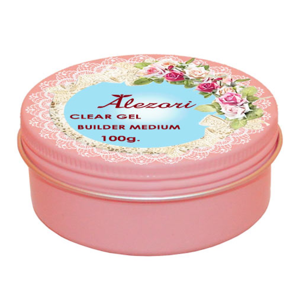 Alezori Clear Gel Builder Medium 100G
