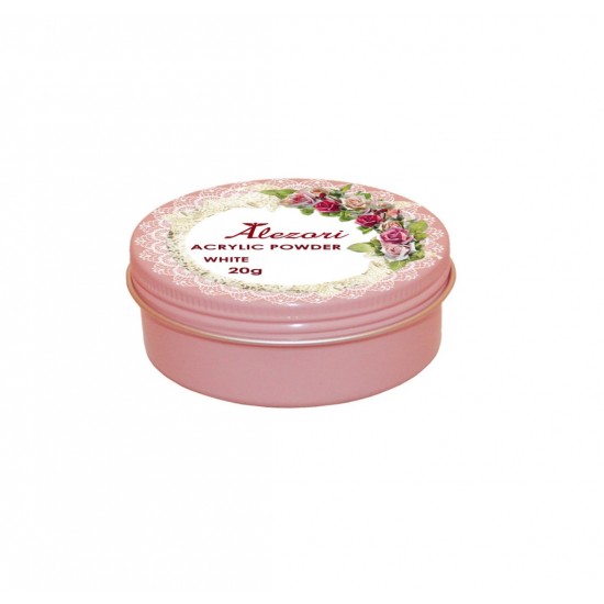 Alezori Ακρυλική Σκόνη Νυχιών ACRYLIC POWDER WHITE 20gr Alezori Ακρυλική Σκόνη Νυχιών ACRYLIC POWDER WHITE 20gr