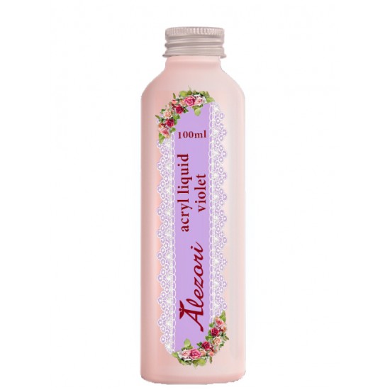 Alezori Ακρυλικό Υγρό Νυχιών Acrylic Liquid ''Violet '' Slow 100ml Alezori Ακρυλικό Υγρό Νυχιών Acrylic Liquid ''Violet '' Slow 100ml