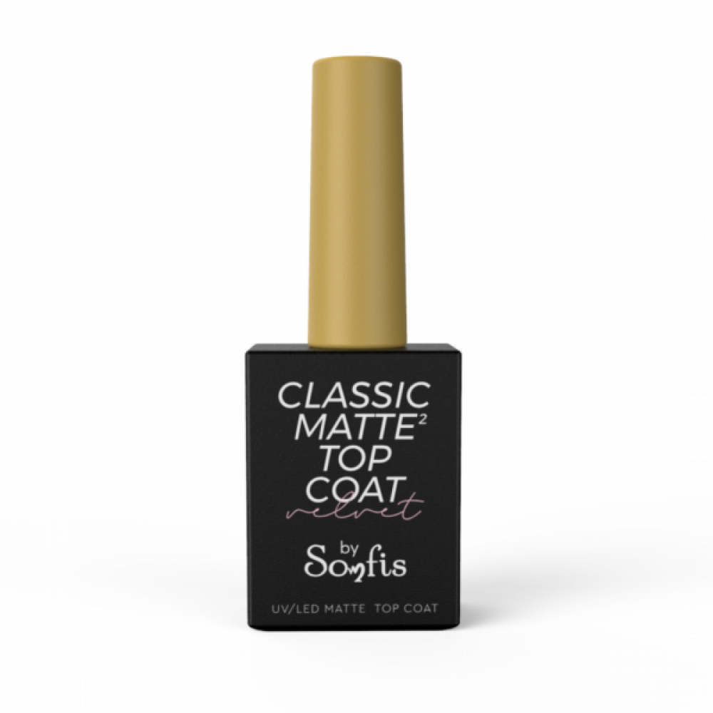 Somfis Velvet Matte Top Coat ,15ml