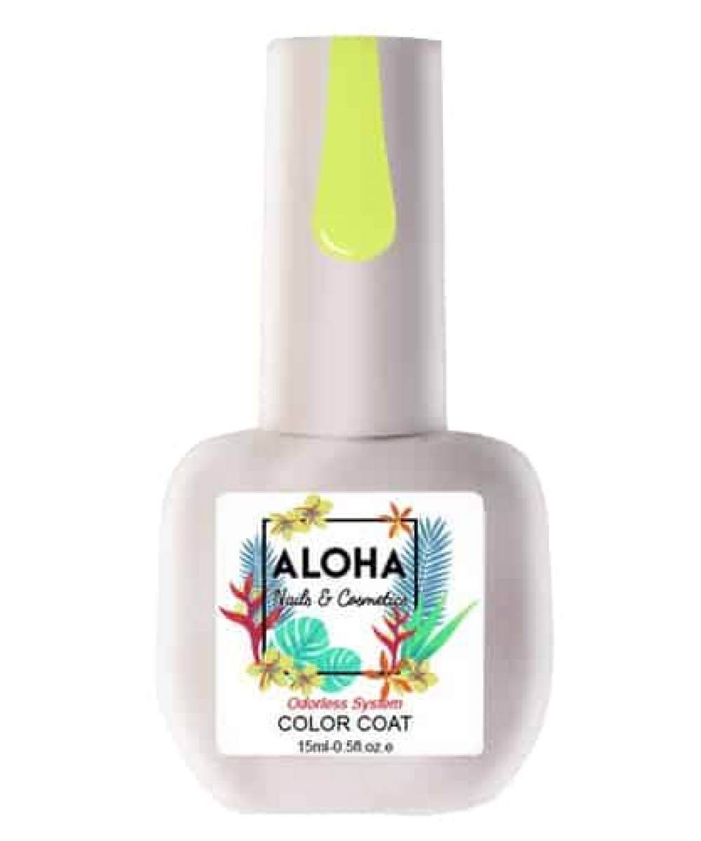 Aloha Ημιμόνιμο Βερνίκι Fr 218 Chartreuse ,15ml