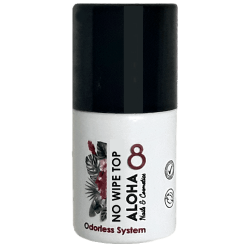 Aloha Ημιμόνιμο Βερνίκι ,8ml No Wipe Top Coat (Top Χωρίς Σκούπισμα)