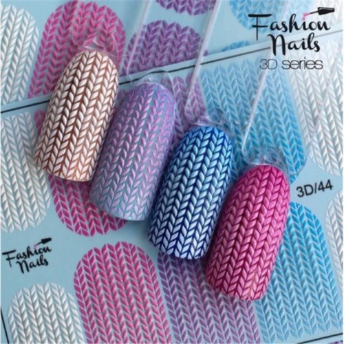 J.K Αυτοκόλλητα Νυχιών Fashion Nails 3D Slider 44 (113657)