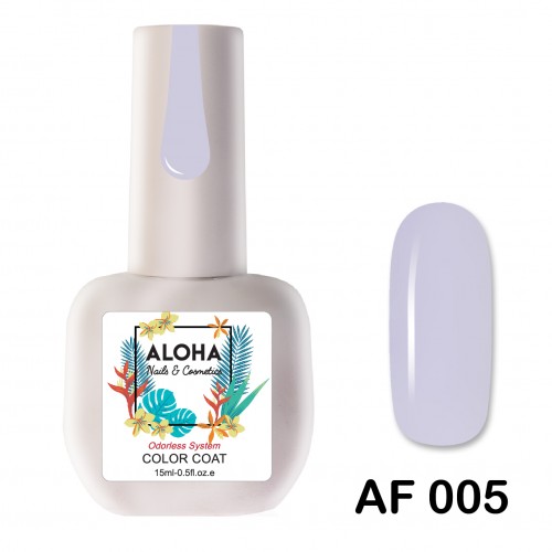 Aloha Ημιμόνιμο Βερνίκι Af 005 French Lilac ,15ml