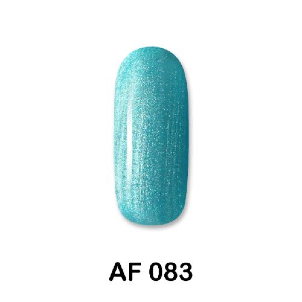 Aloha Ημιμόνιμο Βερνίκι Af 083 Pearl Blue Turqoise ,15ml