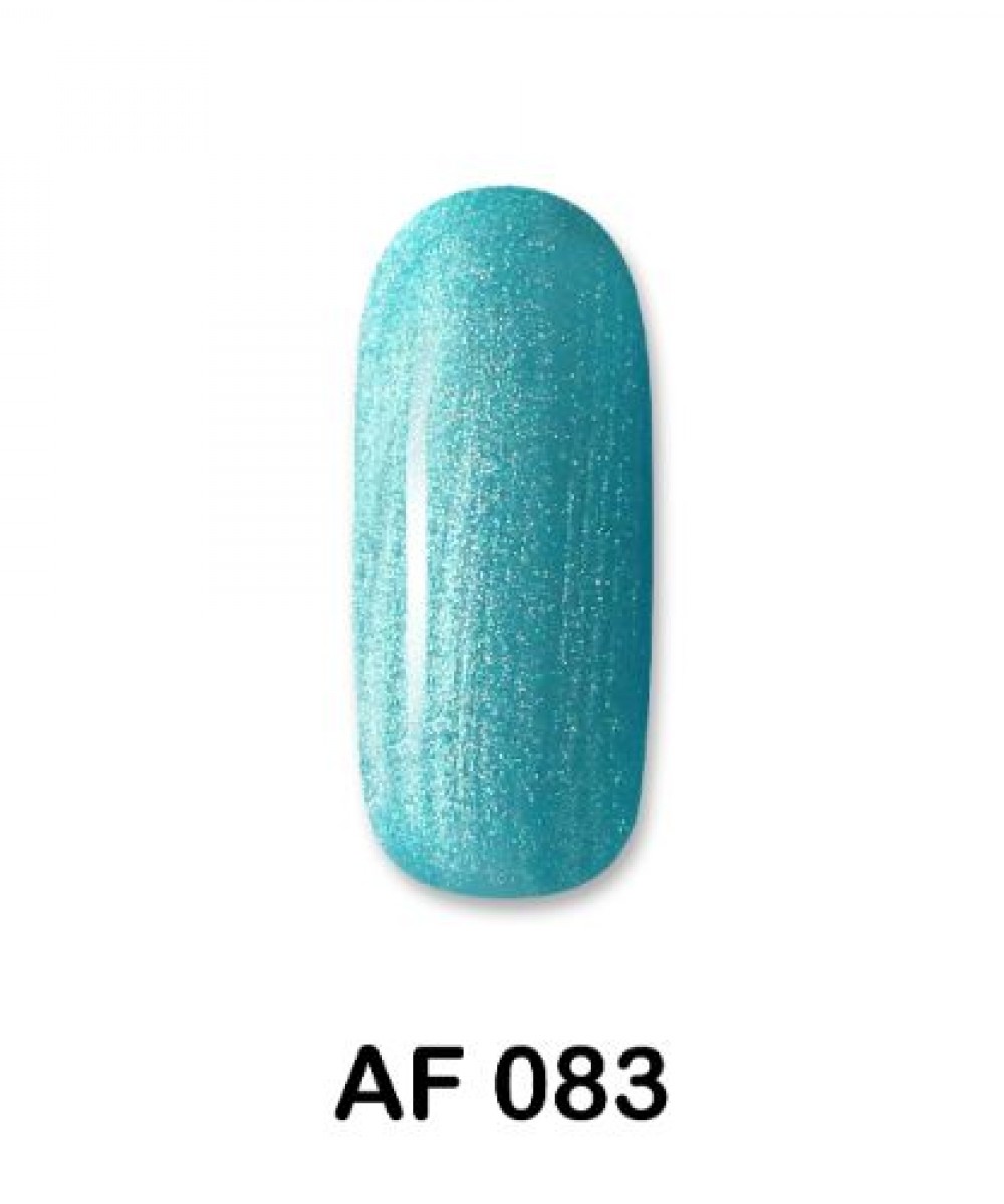 Aloha Ημιμόνιμο Βερνίκι Af 083 Pearl Blue Turqoise ,15ml