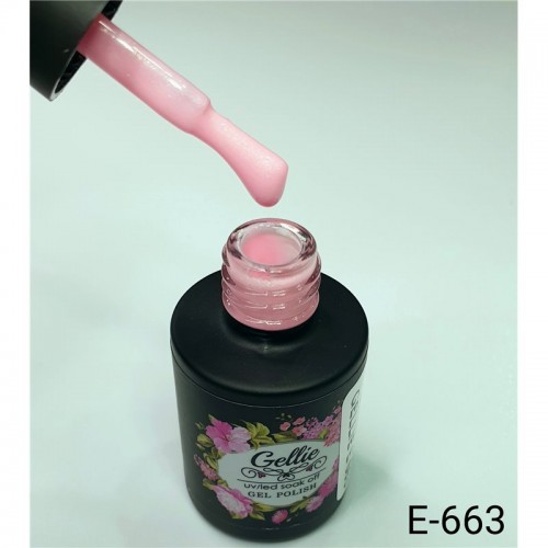 Gellie Ημιμόνιμο Βερνίκι Νυχιών E663 ,10ml