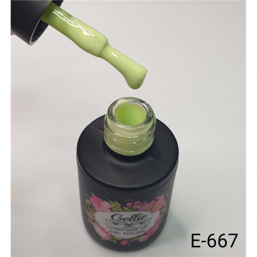 Gellie Ημιμόνιμο Βερνίκι Νυχιών E667 ,10ml