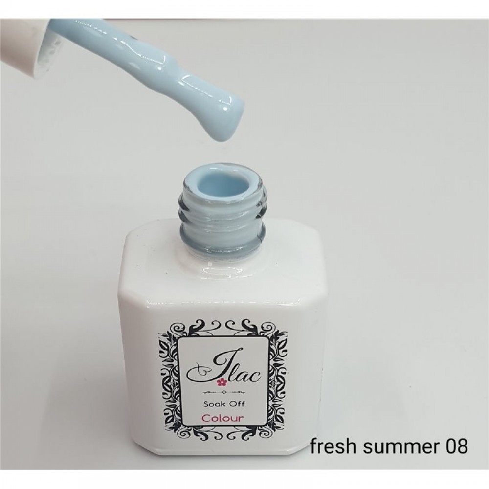 Jlac Ημιμόνιμο Βερνίκι Νυχιών Summer Fresh 08 ,15ml