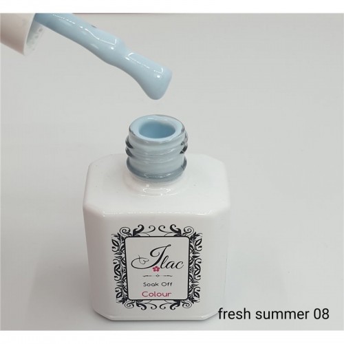 Jlac Ημιμόνιμο Βερνίκι Νυχιών Summer Fresh 08 ,15ml