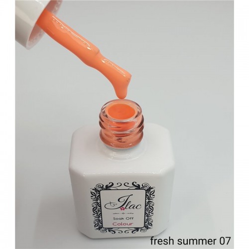 Jlac Ημιμόνιμο Βερνίκι Νυχιών Summer Fresh 07 ,15ml