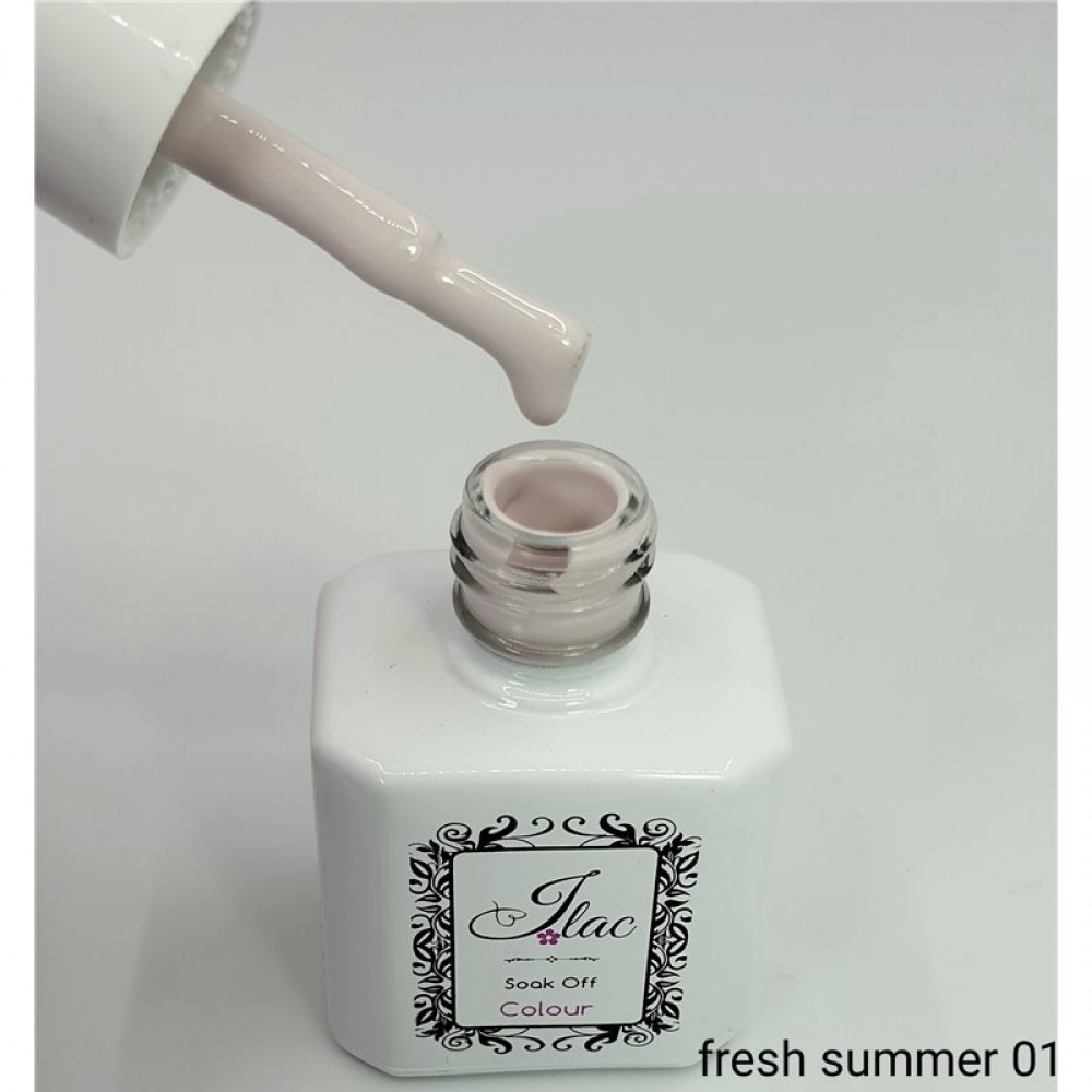 Jlac Ημιμόνιμο Βερνίκι Νυχιών Summer Fresh 01 ,15ml