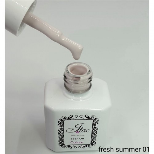 Jlac Ημιμόνιμο Βερνίκι Νυχιών Summer Fresh 01 ,15ml