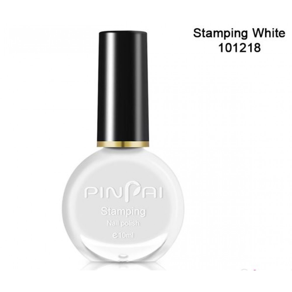 Βερνίκι Για Stamping Nail Art  White (101218) ,10ml
