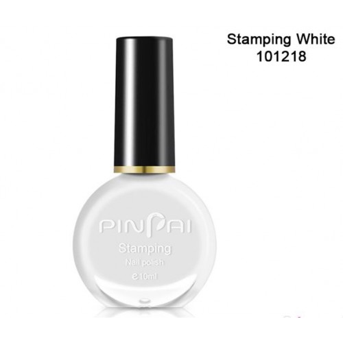 Βερνίκι Για Stamping Nail Art  White (101218) ,10ml
