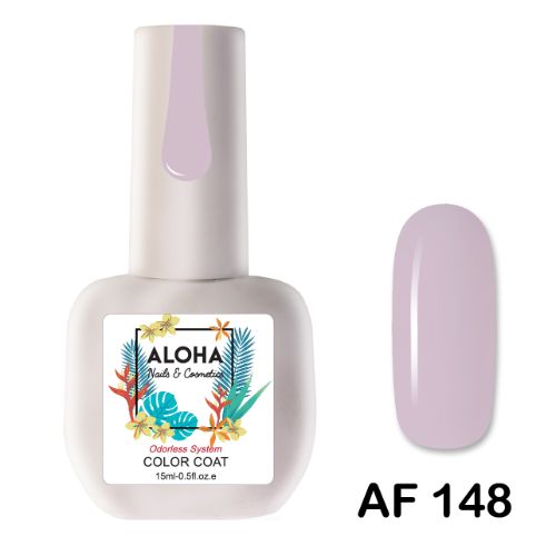 Aloha Ημιμόνιμο Βερνίκι Νυχιών Af148 Dusty Pink ,15ml