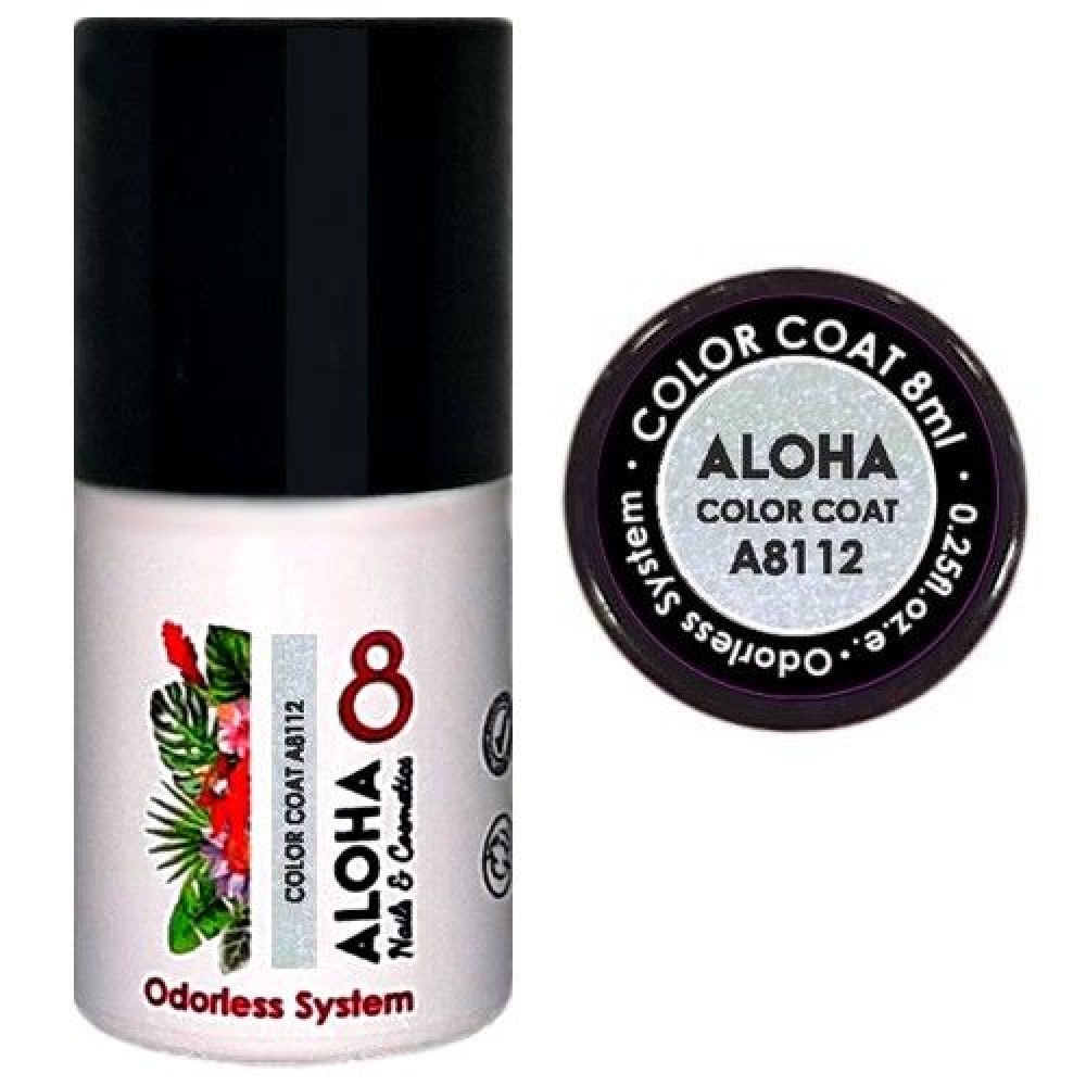 Aloha Ημιμόνιμο Βερνίκι Color Coat A8112 Chameleon Effect Light Mauve ,8ml