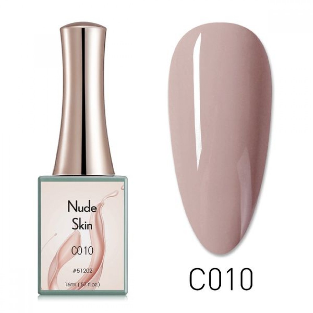 Canni Ημιμόνιμο Βερνίκι Νυχιών Nude Skin C10 ,16ml *